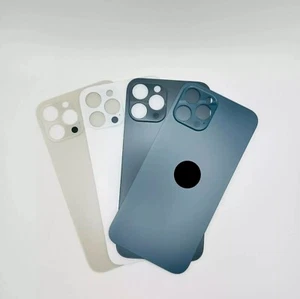 IPHONE 12 Pro Tapa Trasera Cristal Parte Batería Big Hole OEM Todos los Colores - Picture 1 of 1