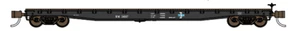 Wheels of Time 50118 N Scale 53'6" General Service Flatcar Boston & Maine B&M 34 - Picture 1 of 1