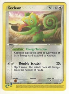 POKEMON KECLEON 18/100 EX SANDSTORM TARJETA RARA CASI COMO NUEVA/COMO NUEVA - ¡MIRA!!!! - Imagen 1 de 2
