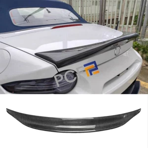 Alerón trasero de fibra de carbono real estilo LMS para Mazda MX5 2016-2023 - Imagen 1 de 11