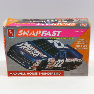 AMT 8708 Maxwell House T-Bird Snapfast 1/32 Scale Model Kit-Open Box - Picture 1 of 3