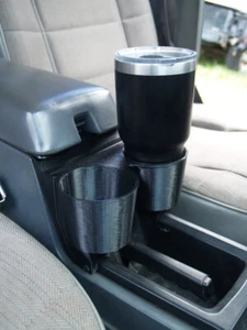 Cupholder for 1984-1996 Jeep XJ Cherokee & MJ Comanche NEW V2 MOUNT NOW INCLUDED - Picture 1 of 9