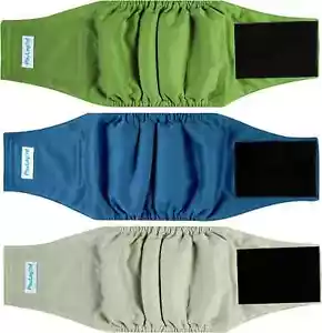 Hunde Bauchband Wickelwindeln männlich wiederverwendbar waschbar Größe XLarge von Paw Legend - Bild 1 von 6