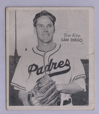 1950 Hage's Dairy Tom Kipp Por. San Diego Padres