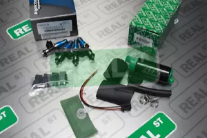 Injector Dynamics ID1050x Injectors AEM E85 Fuel Pump 4G63T Lancer Evo 5 6 7 8 9 - Picture 1 of 9