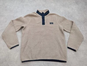 Abercrombie & Fitch Fleece Mens Large Sweatshirt Pullover Sherpa Jkt Soft A&F L - Picture 1 of 10