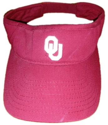 NCAA Top Of The World Oklahoma Sooners Visera Carmesí Correa Ajustable para Mujer. Foto 1 de 4