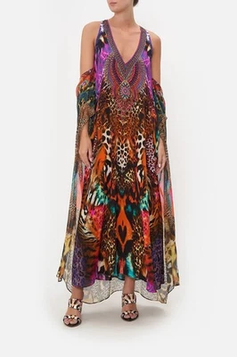 Vestido Camilla Surrealista Suspensión Corbata Frontal Multiusos Talla M PVP $699 Foto 1 de 4