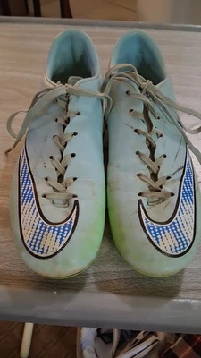 Nike Mercurial Victory womens size 8.5  soccer green cleats Teal 553632-333 - Image 1 of 4