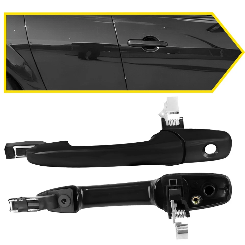 2 peças maçaneta externa para porta dianteira direita+lado esquerdo para 2009 2004-08 Mazda 3 - Imagem 1 de 4