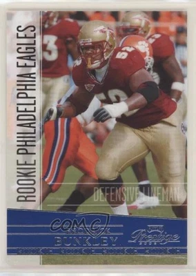 2006 Playoff Prestige Rookie Brodrick Bunkley #165 Rookie RC - Image 1 of 2