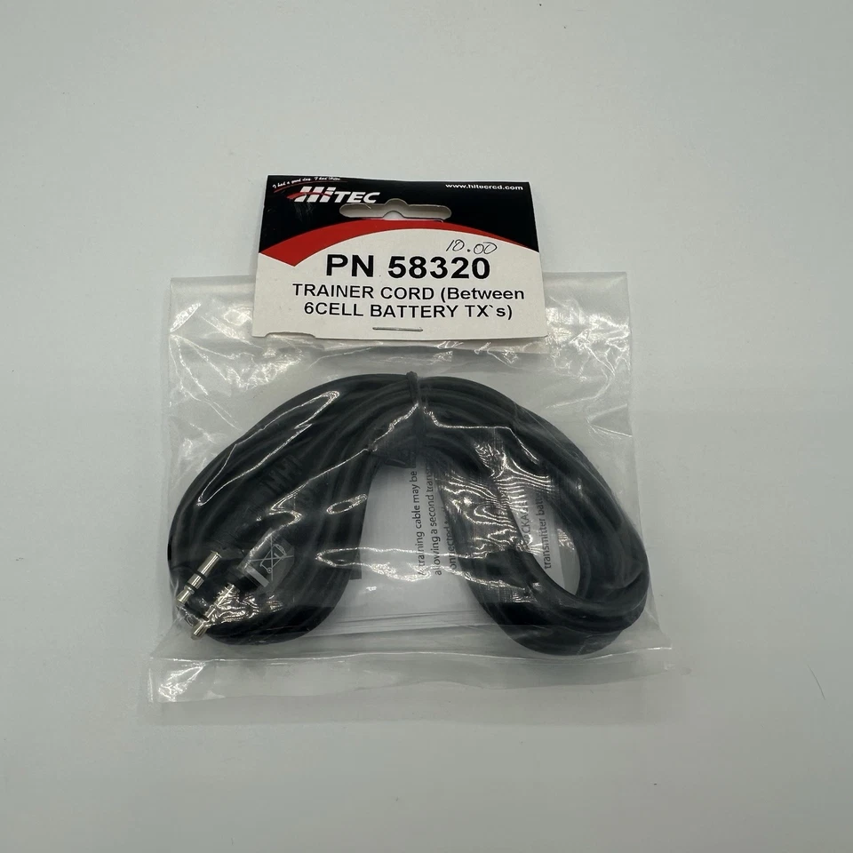 Hitec PN 58320 Trainer Cord (Between 6Cell Battery TX’s) - Image 1 of 2