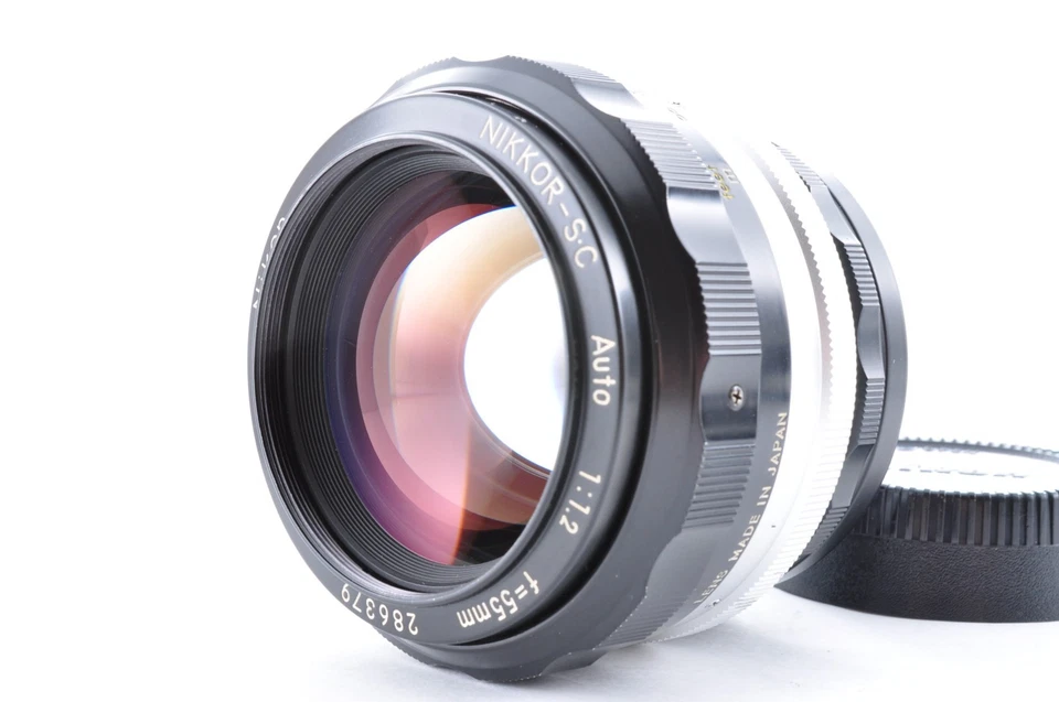 NIKON AI NIKKOR S.C SC Auto 55mm f/1.2 [Exc5+] MF Standard Lens From JAPAN #0008 - Image 1 of 4