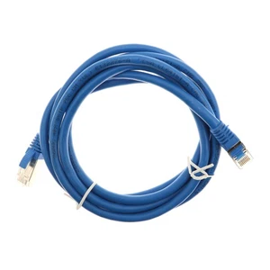CABLE DE CONEXIÓN ETHERNET RED STP BLINDADO SIN ENGANCHES C2G 00796 CAT6, AZUL, 6 PIES - Imagen 1 de 3