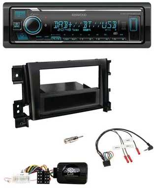 Kenwood Bluetooth Lenkrad DAB USB Autoradio für Suzuki Grand Vitara 2005-2011 - Bild 1 von 4