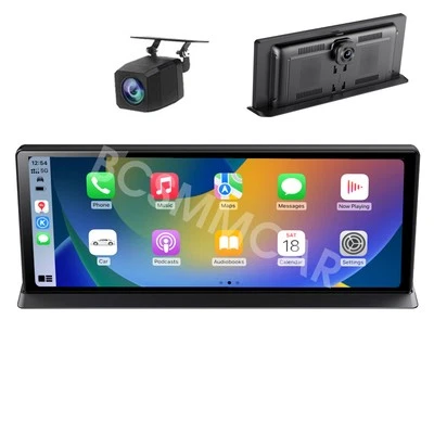 Cámara DVR para automóvil 5K 11,3 pulgadas cámara de tablero AUX espejo enlace bucle grabación con cámara trasera Foto 1 de 4