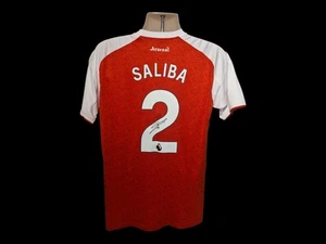 William Saliba 25/26 Arsenal signiertes Fußballtrikot Echtheitszertifikat - Bild 1 von 4