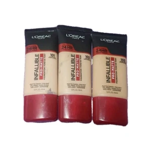 L'OREAL INFALLIBLE PRO-MATTE FOUNDATION 101-102-103 Shades - Picture 1 of 1