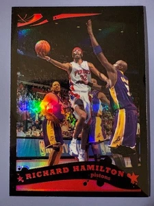 2005-06 Richard Hamilton Topps Chrome Black Refractor - 113/399 - Picture 1 of 2