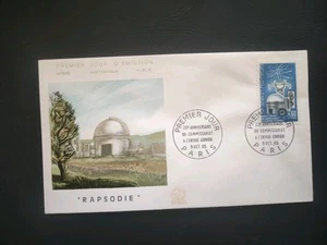 ENVELOPPE PREMIER JOUR - RAPSODIE - 1965 . - Foto 1 di 1