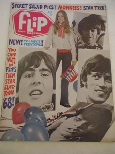 The Monkees, Union Gap, Peter Noone - Flip Magazine 1968 - Picture 1 of 9