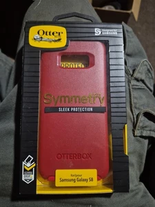 OtterBox Symmetry Series Samsung Galaxy S8 Otter Box, Red Case - Photo 1 sur 2