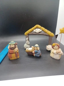 Juego de pesebre Eddie Walker 4 piezas Midwest Cannon Falls firmado de colección - Imagen 1 de 17