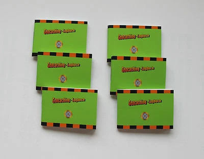 Libro de registro de geocaching micro, 80 páginas 6 piezas, cuadernos de registro  - Imagen 1 de 2