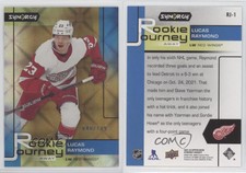 2021-22 Upper Deck Synergy Journey Away Gold /149 Lucas Raymond #RJ-1 Rookie RC