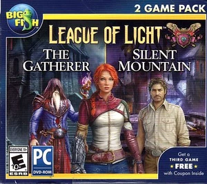 League of Light THE GATHERER + SILENT MOUNTAIN Hidden Object PC Game NEW +BONUS - Picture 1 of 12