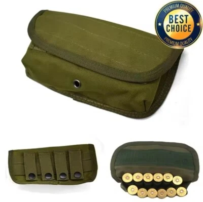 12ª Bolsa Tactical Shell 12ga / 20ga Soporte de Escopeta Compatible con Molle. Grn Foto 1 de 3