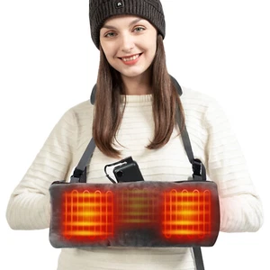 Bolsa calentadora de manos, manguito térmico 2 en 1 y almohadilla térmica USB para invierno - Imagen 1 de 9