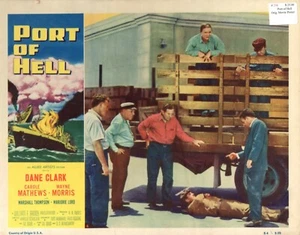 "Port of Hell" Lobby Card Diane Clark, Carole Mathews, Wayne Morris - Picture 1 of 1