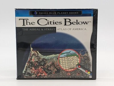 Small Blue Planet The Cities Below Aerial & Street Atlas CD-ROM Brand New Sealed - Image 1 of 4