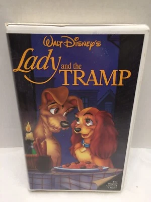 Lady And The Tranp VHS Black Diamond Walt Disney Nice! Look👀🔥🔥 - Image 1 of 4