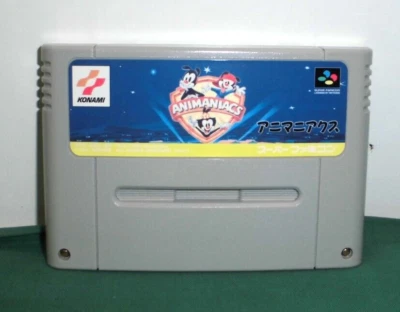 SNES -- ANIMANIACS -- Platformer. Super famicom. Japan game.  17183 - Image 1 of 4