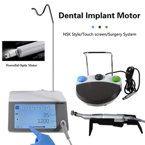 NSK-Stil Dentale chirurgisches Mikromotor-Implantatsystem-Motor+20:1 Winkelstück - Bild 1 von 24
