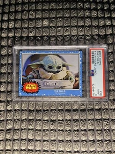 Topps 2019 Star Wars Living Set card PSA 9 #58 The Child Mandalorian Grogu Yoda - Picture 1 of 2