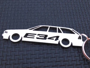BMW E34 keyring M5 5 520 525 540 TURBO DIESEL ALPINA 520i 524d keychain badge - Picture 1 of 1