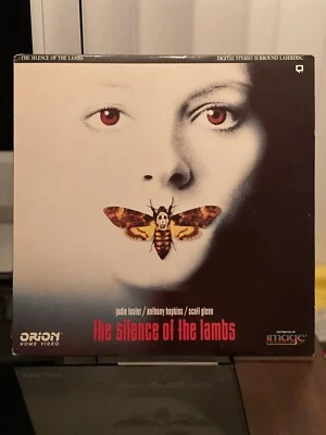 THE SILENCE OF THE LAMBS (1991) Laserdisc Movie Jodie Foster Anthony Hopkins - Image 1 of 2