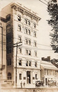 LP24 Hagerstown Maryland First National Bank 1909 RPPC Postcard - Imagen 1 de 2