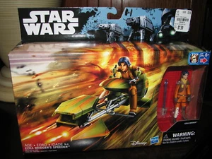 Star Wars Rebels Ezra Bridger's Speeder  with Ezra 3 3/4" Action Figure  - Picture 1 of 11