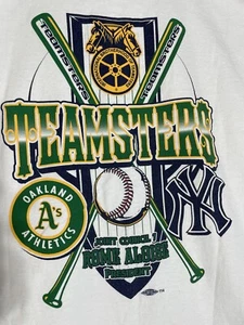 TEAMSTERS  Shirt Womens Large Made USA UNION LABOR LARGE California Local 114 - Foto 1 di 11