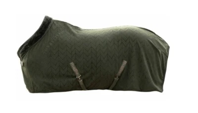Covalliero Fleecedecke Abschwitzdecke  H/W24 Gr. 125 opal green - Bild 1 von 2