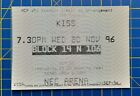 KISS NEC Arena 1996 Ticket Used WorldwideAlive tour with original members