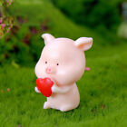 5 Pcs M Decoration for Bedroom Dining Table Cute Mini Pig Toys
