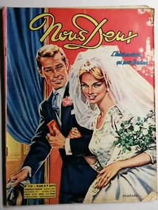 #264 Revista Semanal Nosotros Deux Hyménée N718 De 1961 - Imagen 1 de 3