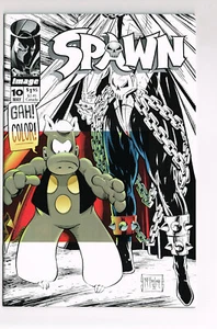 Spawn #10 Bild Comics 1993 fast neuwertig + heute McFARLANE 1. DRUCK CEREBUS SUPERMAN CAMEO - Bild 1 von 2