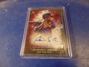 2019 TOPPS INCEPTION DOMINIC SMITH ROOKIE AUTO 21/99
