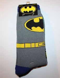 Batman DC Comics SOCKEN 2 PAAR JUSTICE LEAGUE PASST HERRENSCHUHGRÖSSE 6-12 FREIZEIT - Bild 1 von 4